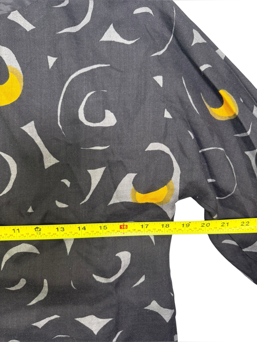 Marimekko Sonaatti Wool Silk Blend Top - Picture 5 of 8